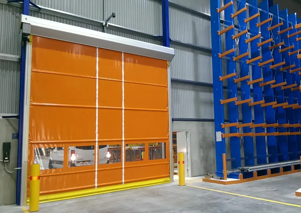  Wind-resistant high speed door (Reinforced structure, outdoor rapid door)