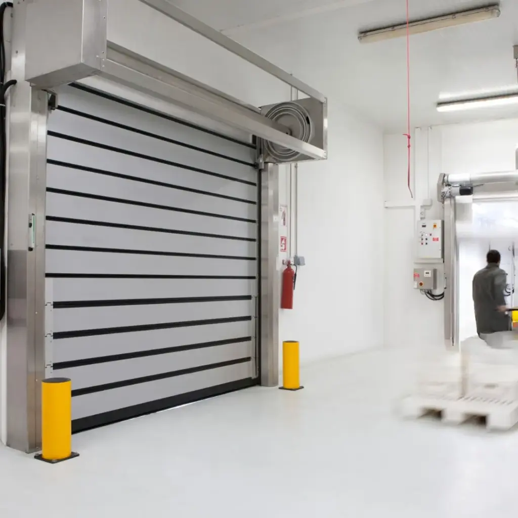 Spiral opening high speed door (High-speed aluminum rapid door)